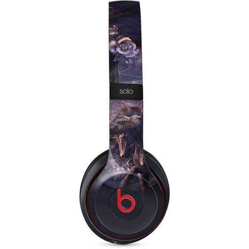Black Rose Unicorn by Laurie Prindle Beats Solo 2 Wireless Skin