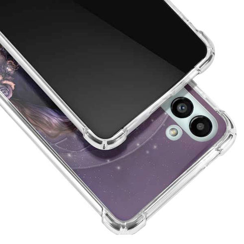 Black Rose Unicorn by Laurie Prindle Galaxy A13 5G Clear Case