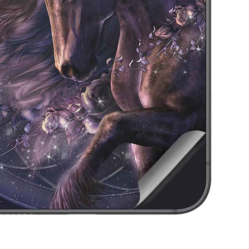 Black Rose Unicorn by Laurie Prindle Galaxy A16 5G Skin