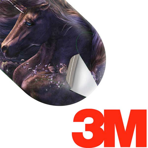 Black Rose Unicorn by Laurie Prindle Galaxy Buds Plus Skin