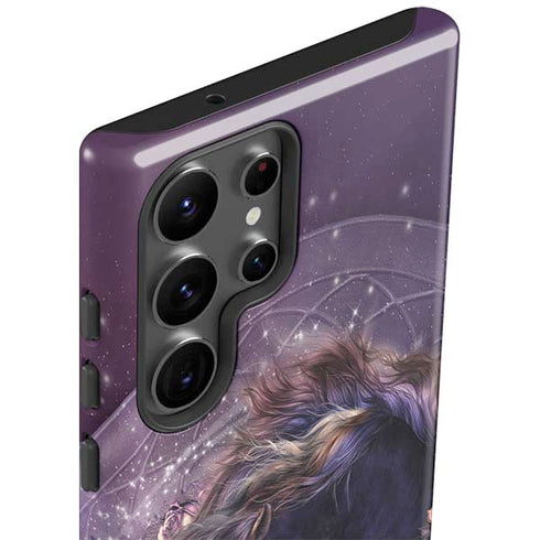 Black Rose Unicorn by Laurie Prindle Galaxy S23 Ultra Pro Case