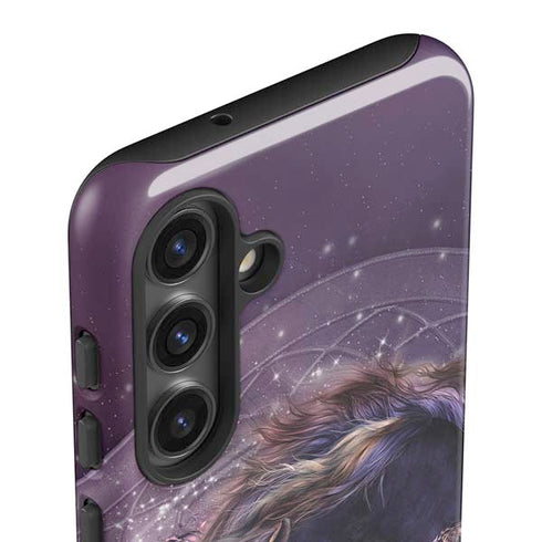 Black Rose Unicorn by Laurie Prindle Galaxy S25 Plus Impact Case