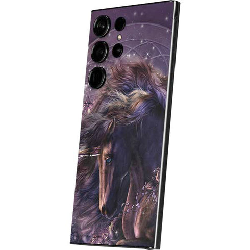 Black Rose Unicorn by Laurie Prindle Galaxy S24 Ultra Skin