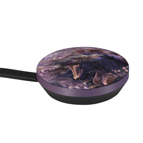 Black Rose Unicorn by Laurie Prindle Google Stadia Controller Skin