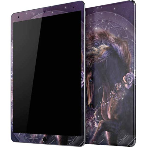 Black Rose Unicorn by Laurie Prindle iPad Skins
