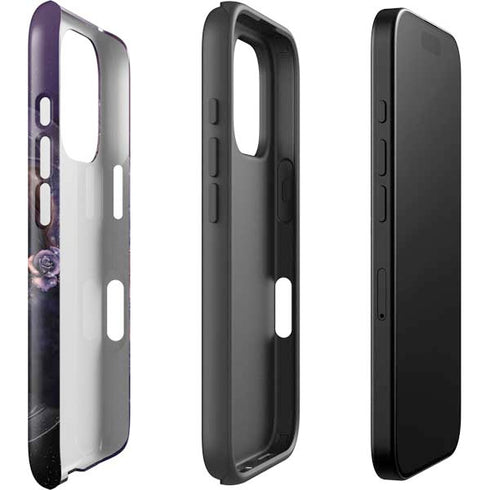 Black Rose Unicorn by Laurie Prindle iPhone 16 Pro Max Impact Case