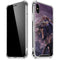 Black Rose Unicorn by Laurie Prindle iPhone X/XS Clear Case