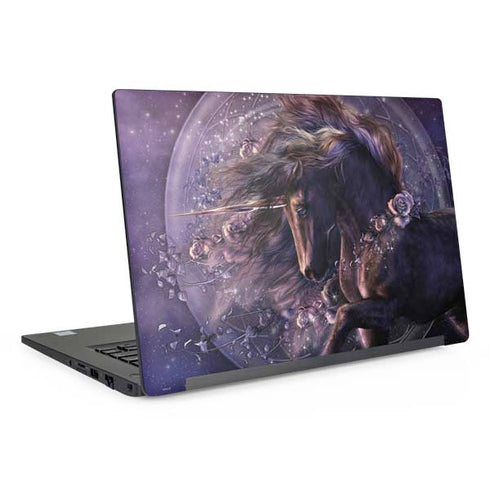 Black Rose Unicorn by Laurie Prindle Dell Latitude Skin