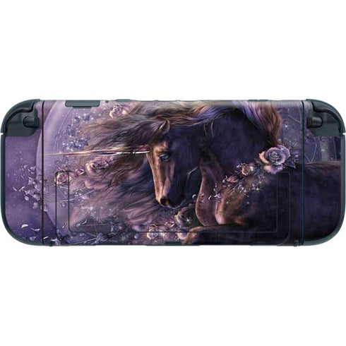 Black Rose Unicorn by Laurie Prindle Nintendo Switch 2 (2025) with Joy-Con Skin