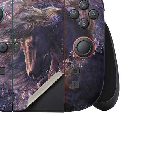 Black Rose Unicorn by Laurie Prindle Nintendo Switch 2 (2025) Joy-Con Controller Skin