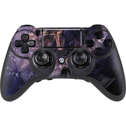 Black Rose Unicorn by Laurie Prindle PlayStation PS4 Skins