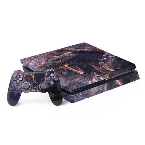 Black Rose Unicorn by Laurie Prindle PlayStation PS4 Skins