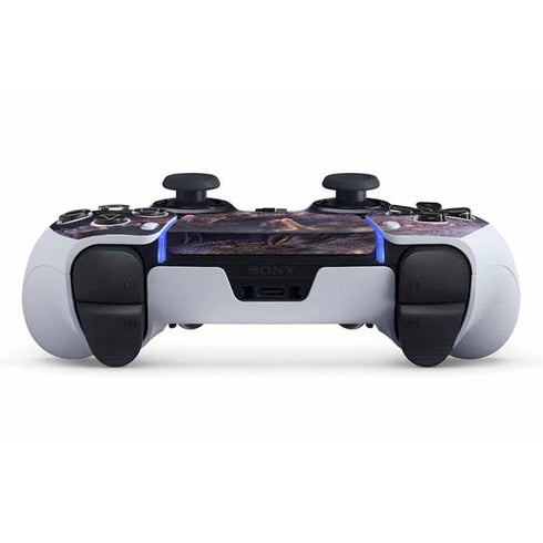 Laurie Prindle Black Rose Unicorn PS5 DualSense Edge Pro Controller Skin