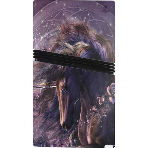 Black Rose Unicorn by Laurie Prindle PS5 Pro Bundle Skin