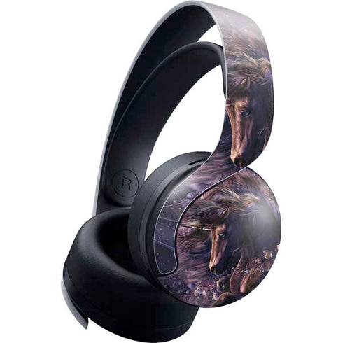 Black Rose Unicorn by Laurie Prindle PlayStation PS5 Skins