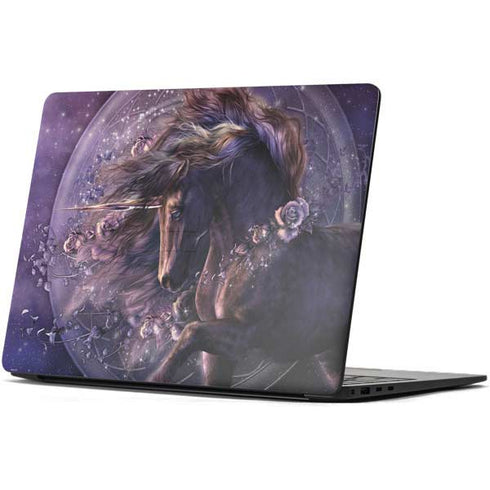 Black Rose Unicorn by Laurie Prindle Surface Laptop 7 13.8in Skin