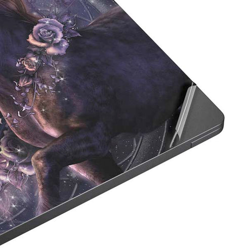 Black Rose Unicorn by Laurie Prindle Surface Laptop 7 15in Skin