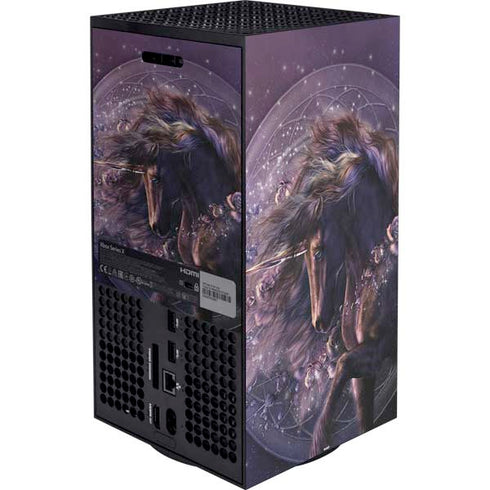 Laurie Prindle Black Rose Unicorn Xbox Series X Bundle Skin