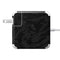 Black Shadow Camo 85W Power Adapter (15 and 17 inch MacBook Pro Charger) Skin