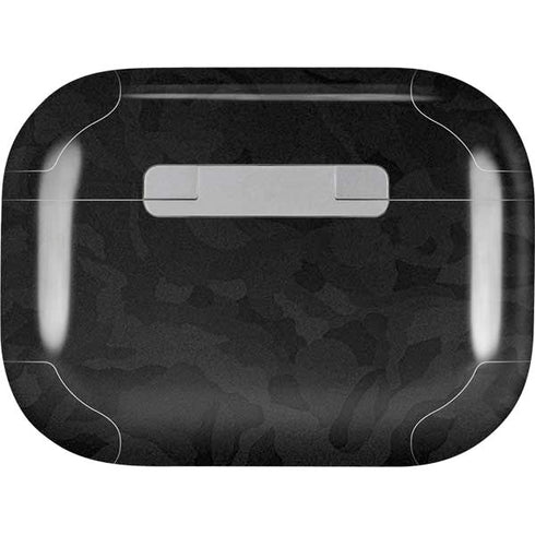 Black Shadow Camo AirPods Pro 2nd Gen Skin