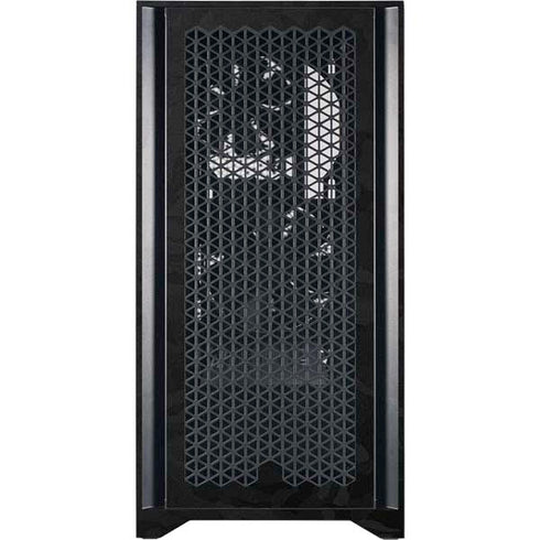 Black Shadow Camo Corsair 4000D Tempered Glass Mid-Tower ATX Case Skin