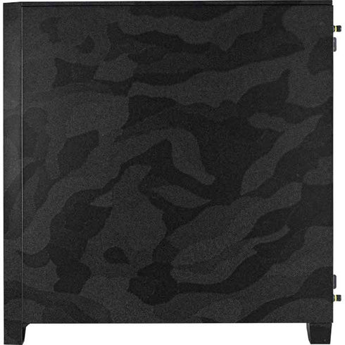 Black Shadow Camo Corsair 4000D Tempered Glass Mid-Tower ATX Case Skin