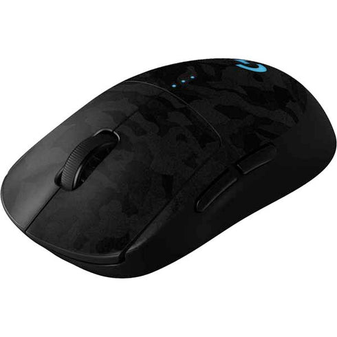 Black Shadow Camo G Pro Wireless Gaming Mouse Skin