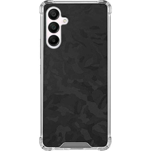 Black Shadow Camo Galaxy A16 5G Clear Case