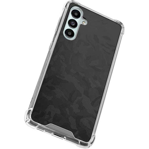Black Shadow Camo Galaxy A16 5G Clear Case