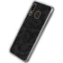 Black Shadow Camo Galaxy A20 Clear Case