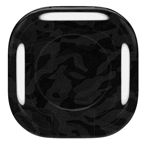 Black Shadow Camo Galaxy Buds Pro Skin