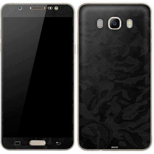 Black Shadow Camo Galaxy J7 Skin