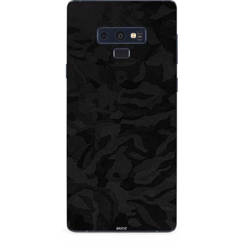 Black Shadow Camo Galaxy Note 9 Skin