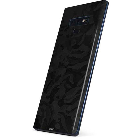 Black Shadow Camo Galaxy Note 9 Skin