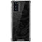 Black Shadow Camo Galaxy Note20 5G Clear Case