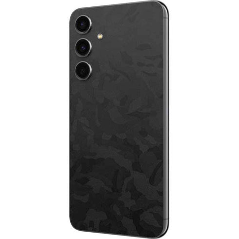 Black Shadow Camo Galaxy S23 FE Skin