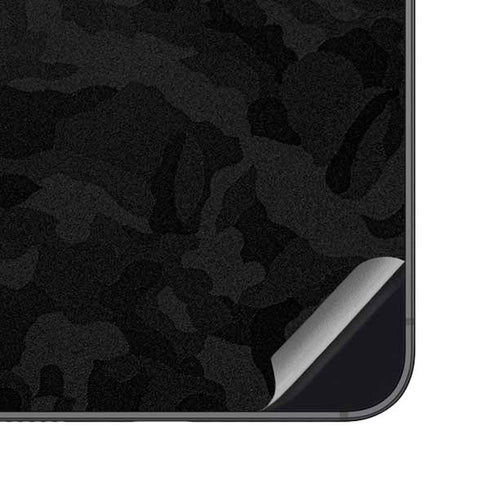 Black Shadow Camo Galaxy S23 FE Skin