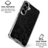 Black Shadow Camo Galaxy S26 Plus Clear Case