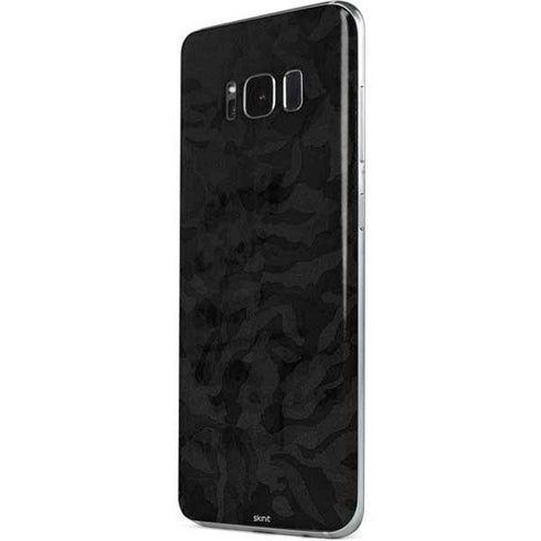 Black Shadow Camo Galaxy S8 Plus Skin