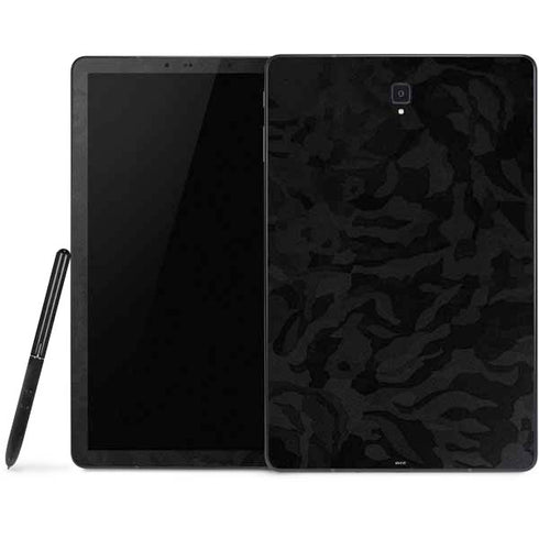 Black Shadow Camo Samsung Galaxy Tab Skin