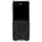 Black Shadow Camo Galaxy Z Flip6 Clear Case