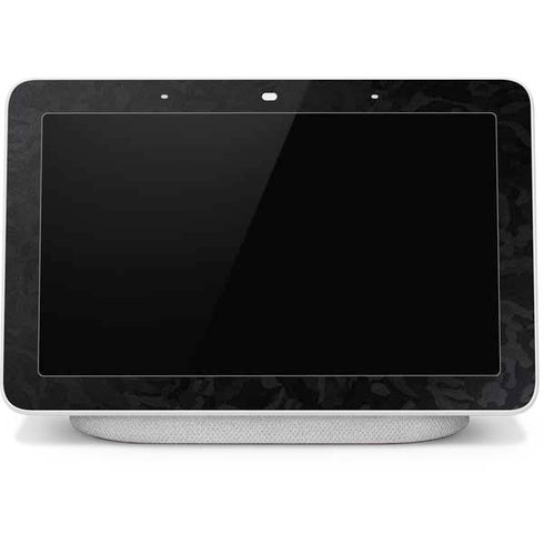 Black Shadow Camo Google Home Hub Skin