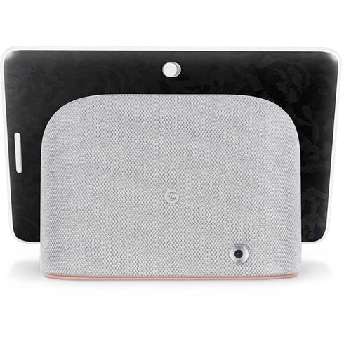 Black Shadow Camo Google Home Hub Skin