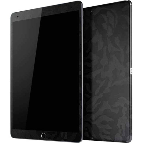 Black Shadow Camo iPad Skins