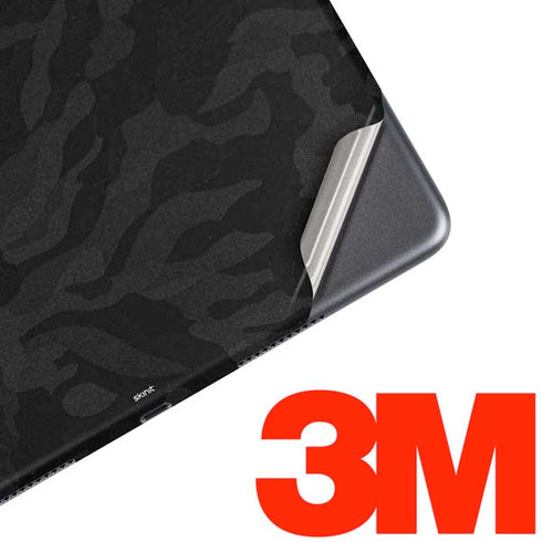 Black Shadow Camo iPad Skins