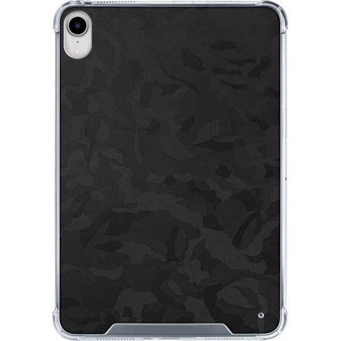 Black Shadow Camo iPad 11th Gen (2025) Clear Case