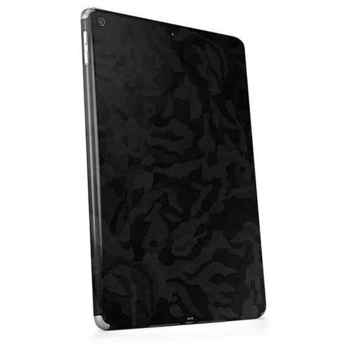 Black Shadow Camo Apple iPad Skin