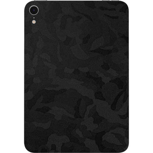 Black Shadow Camo Apple iPad Mini Skin