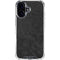 Black Shadow Camo iPhone 16 Plus Clear Case