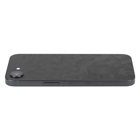 Black Shadow Camo iPhone 16e Skin